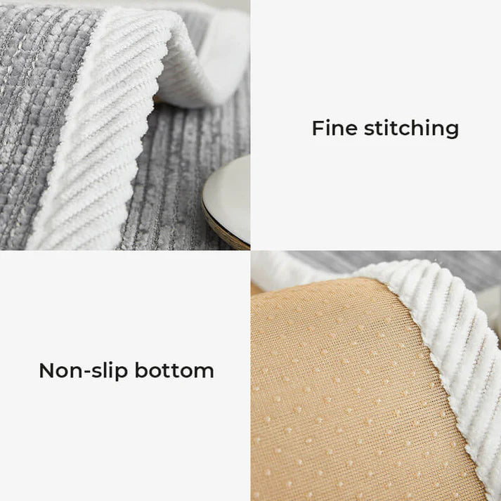 CozyGuard – Striped Chenille Couch Cover