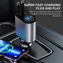 VoltReel – Retractable Fast Car Charger