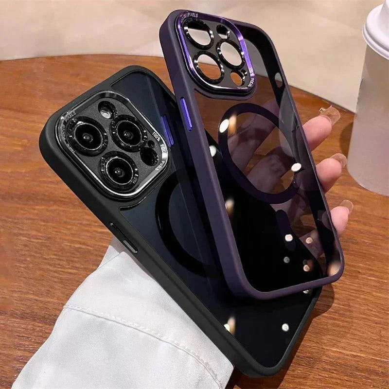 MagniShield – Tinted Shockproof Magnetic iPhone Case