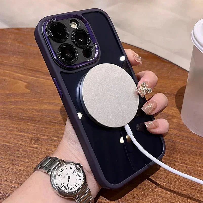 MagniShield – Tinted Shockproof Magnetic iPhone Case