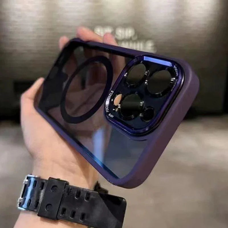 MagniShield – Tinted Shockproof Magnetic iPhone Case