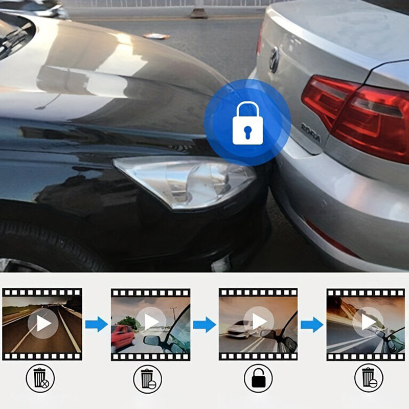 RoadVision – 1080p Dual Lens Dash Cam
