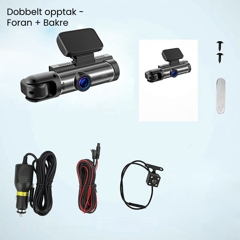 RoadVision – 1080p Dual Lens Dash Cam