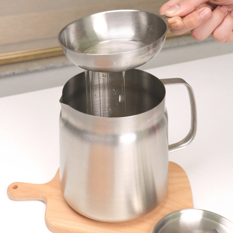 PureFlow – Stainless Steel Oil Filter Pot