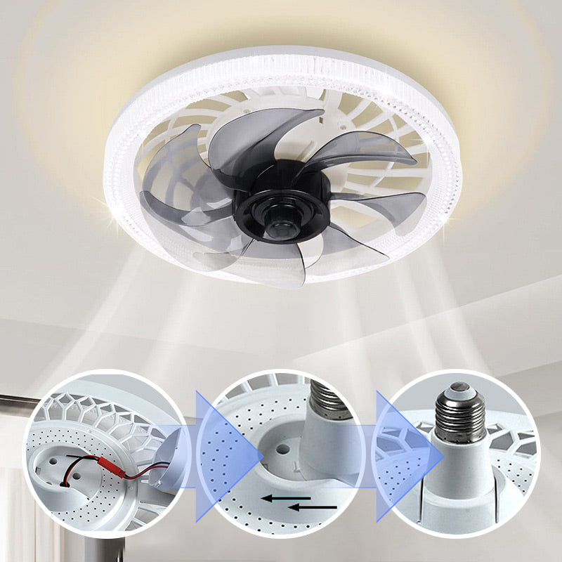 WhisperBreeze – Remote-Controlled Fan Light