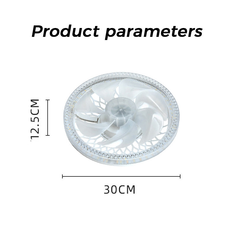WhisperBreeze – Remote-Controlled Fan Light
