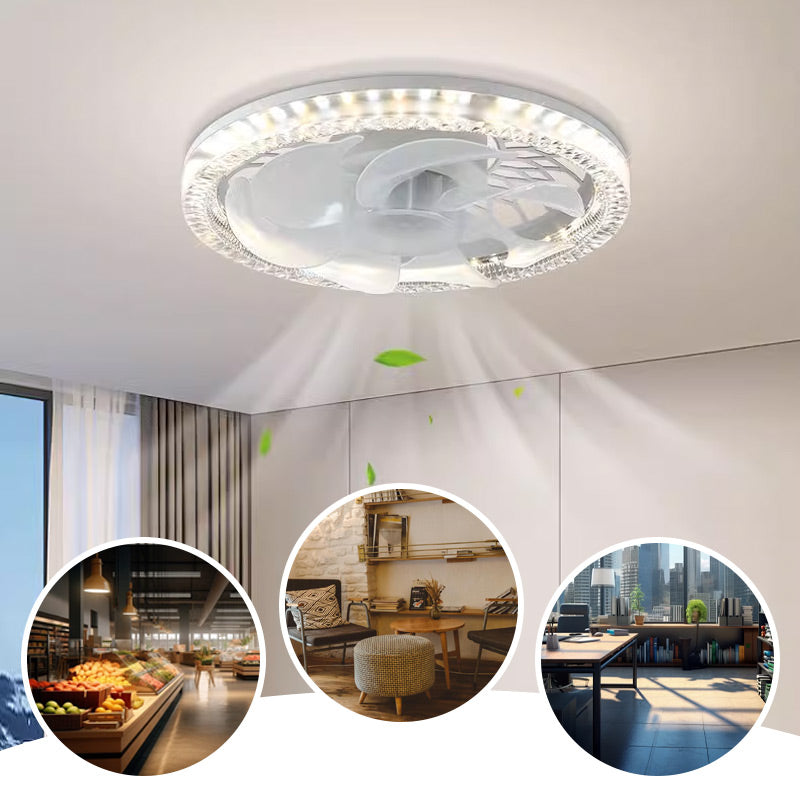WhisperBreeze – Remote-Controlled Fan Light