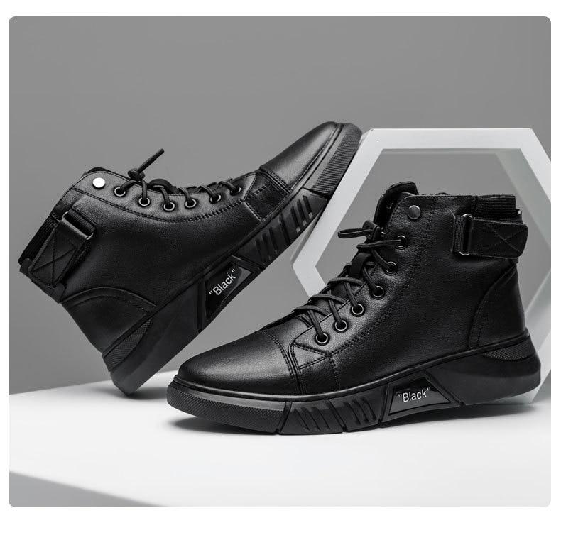 MetroEdge - Sleek Men’s Leather Footwear