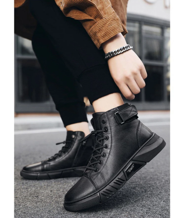MetroEdge - Sleek Men’s Leather Footwear