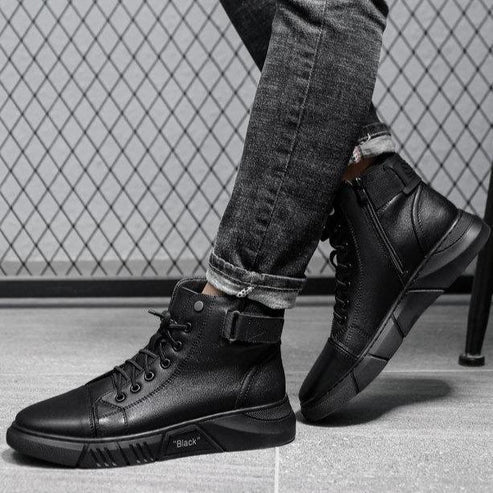 MetroEdge - Sleek Men’s Leather Footwear