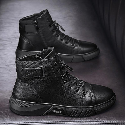 MetroEdge - Sleek Men’s Leather Footwear