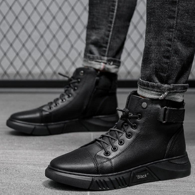 MetroEdge - Sleek Men’s Leather Footwear