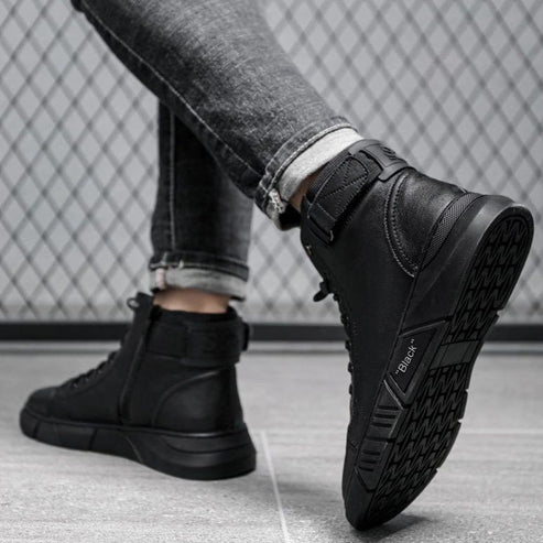 MetroEdge - Sleek Men’s Leather Footwear