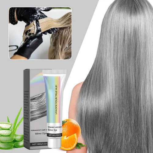 GleamLuxe – Radiant Silver Shine for Hair
