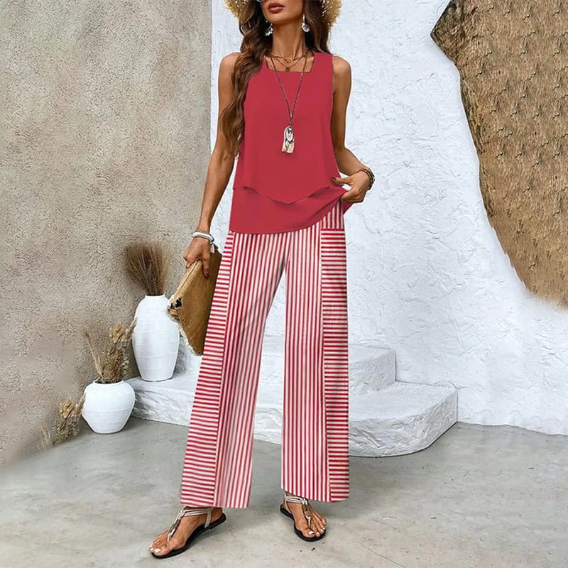 VivaPrint – Stylish Sleeveless Set