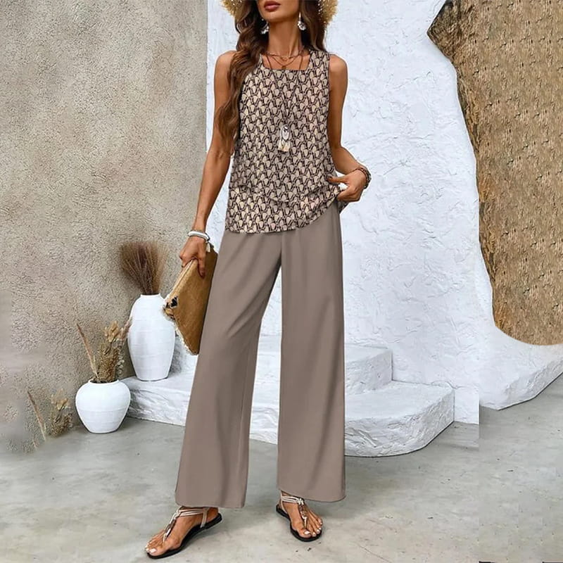 VivaPrint – Stylish Sleeveless Set