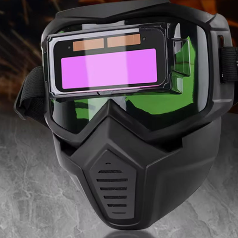 MetalGuard - Auto-Darkening Industrial Helmet