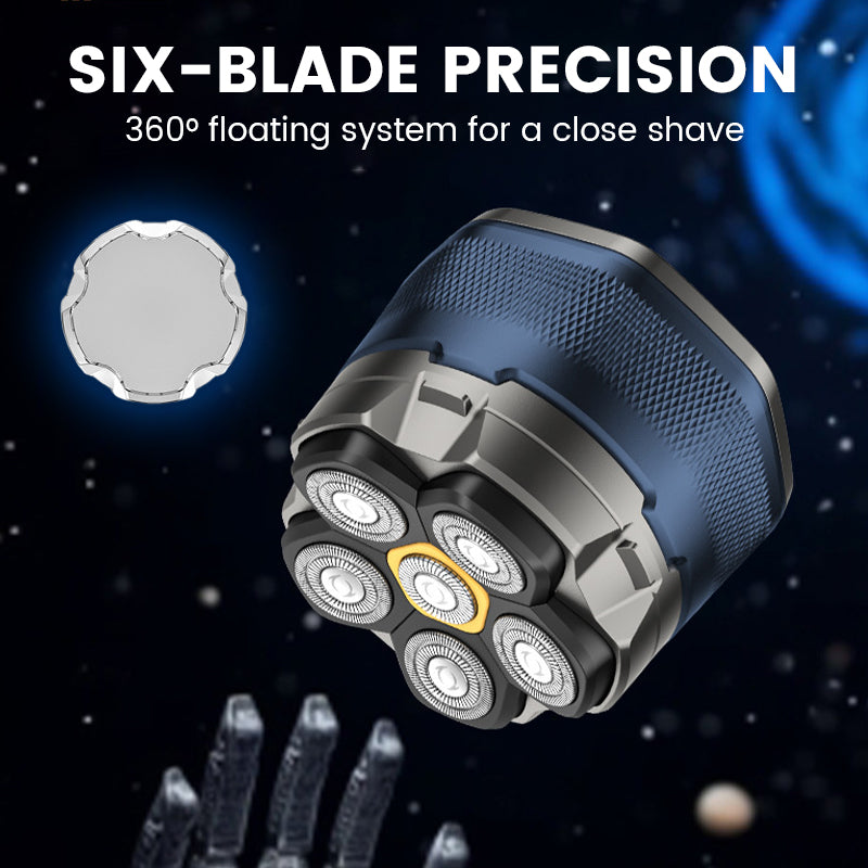 BladeFlex – 6D Waterproof Bald Head Shaver Kit