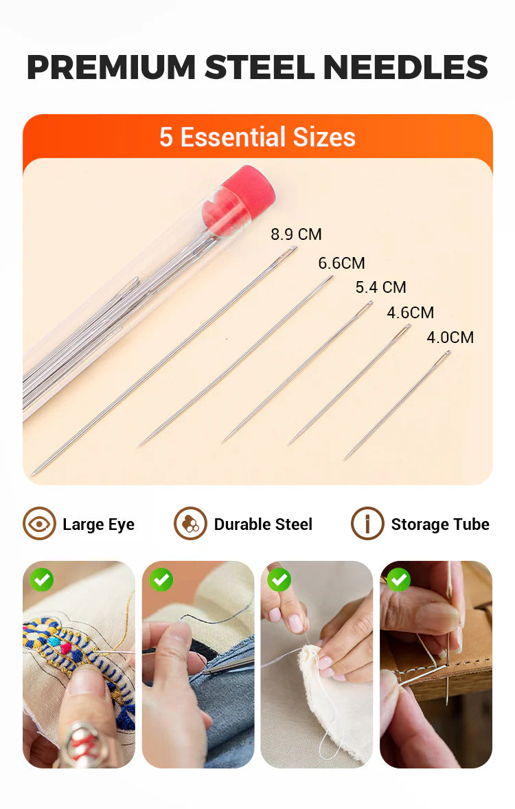 StitchMate – 37 Pcs Complete Sewing Tool Set