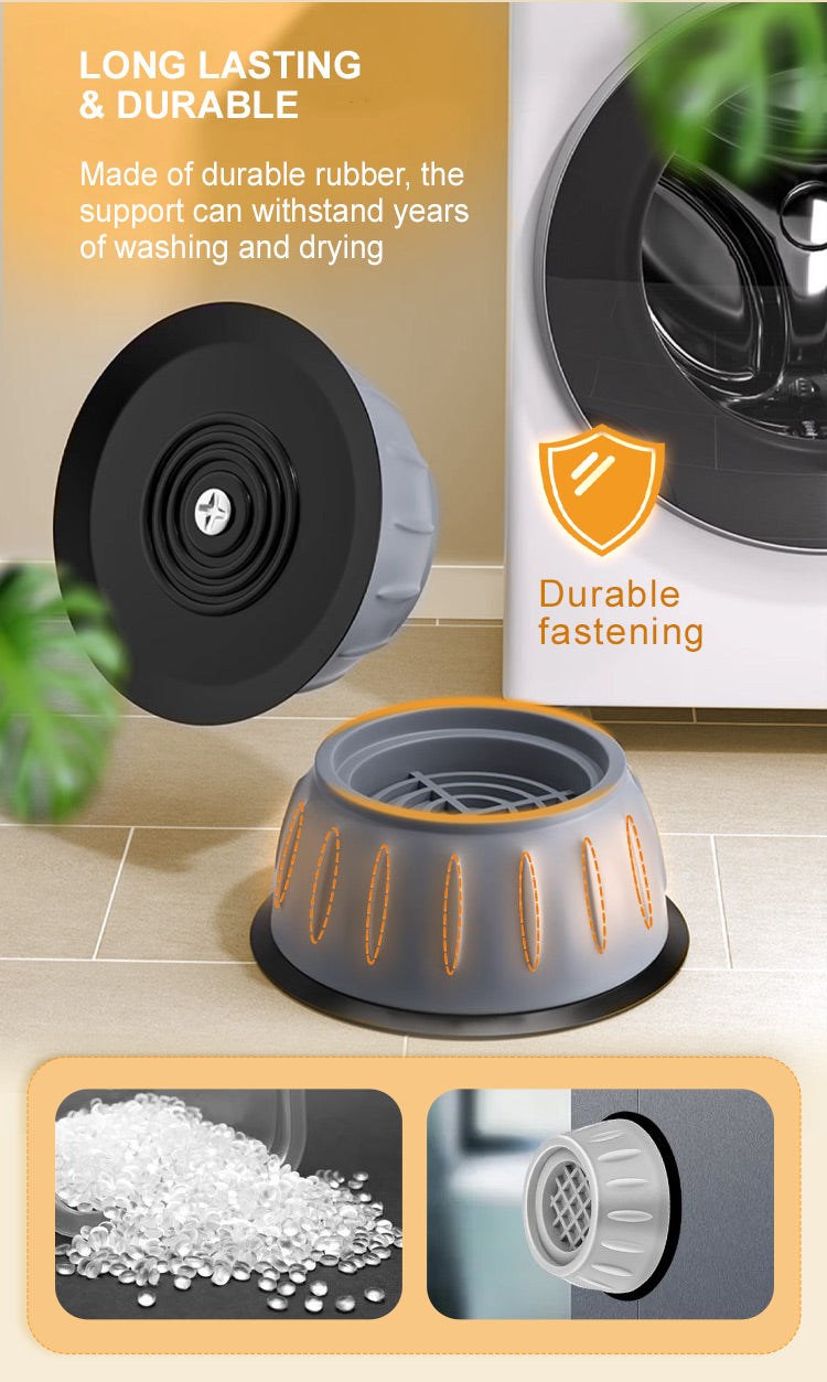 MotionMute - Adjustable Silent Support Feet for Machines