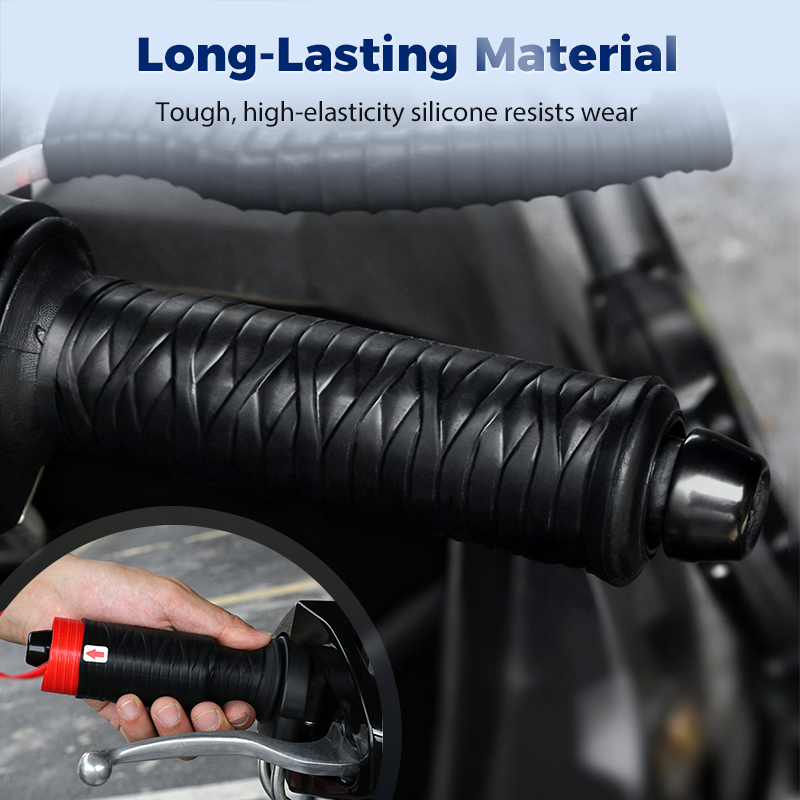 ComfortCruise – Soft Silicone Bike Grips