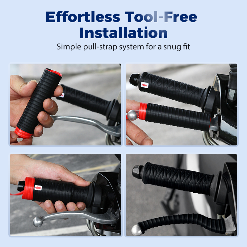 ComfortCruise – Soft Silicone Bike Grips