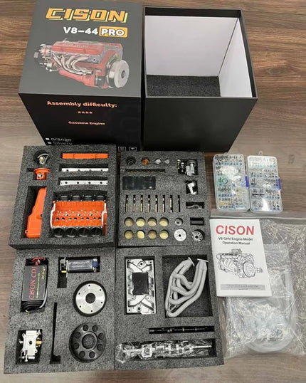 🎉Last Day Promotion 50% OFF 🔥 - Gasoline OHV V8 Small-block Engine Model Kits