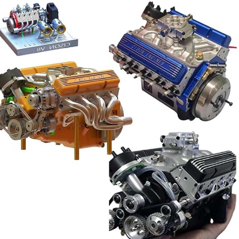🎉Last Day Promotion 50% OFF 🔥 - Gasoline OHV V8 Small-block Engine Model Kits