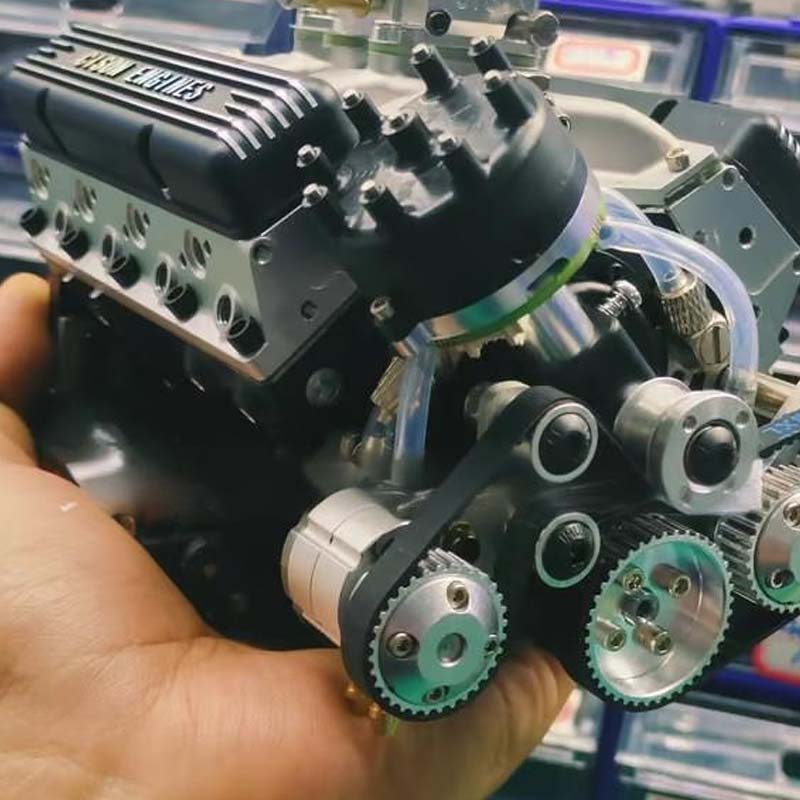 🎉Last Day Promotion 50% OFF 🔥 - Gasoline OHV V8 Small-block Engine Model Kits