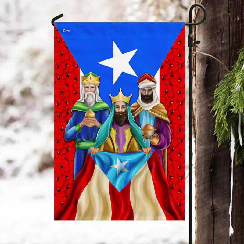 HeritageWave – Three Kings Puerto Rico Flag
