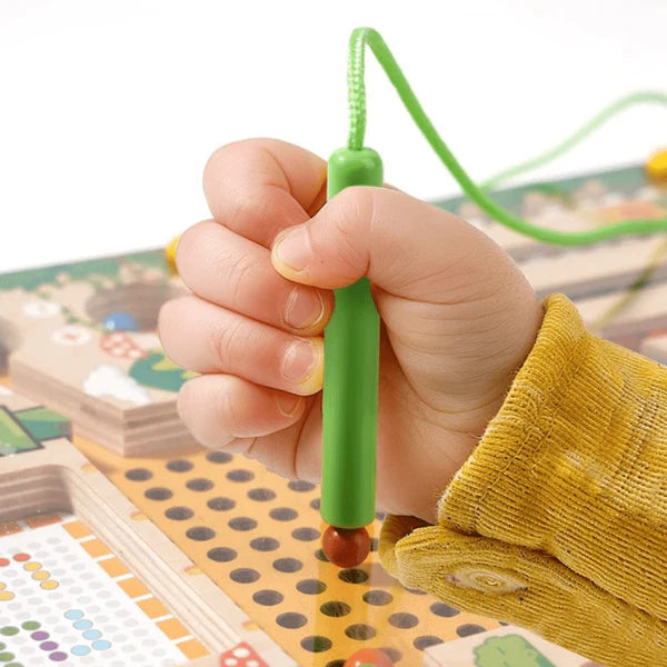 BrainyMaze – Montessori Magnetic Adventure for Kids