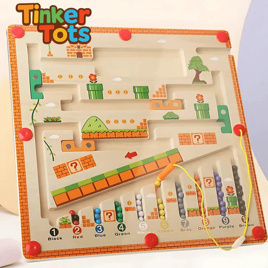 BrainyMaze – Montessori Magnetic Adventure for Kids