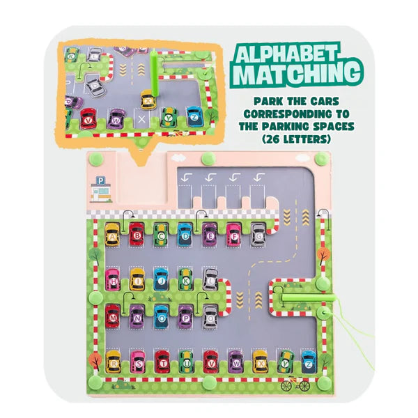 BrainyMaze – Montessori Magnetic Adventure for Kids