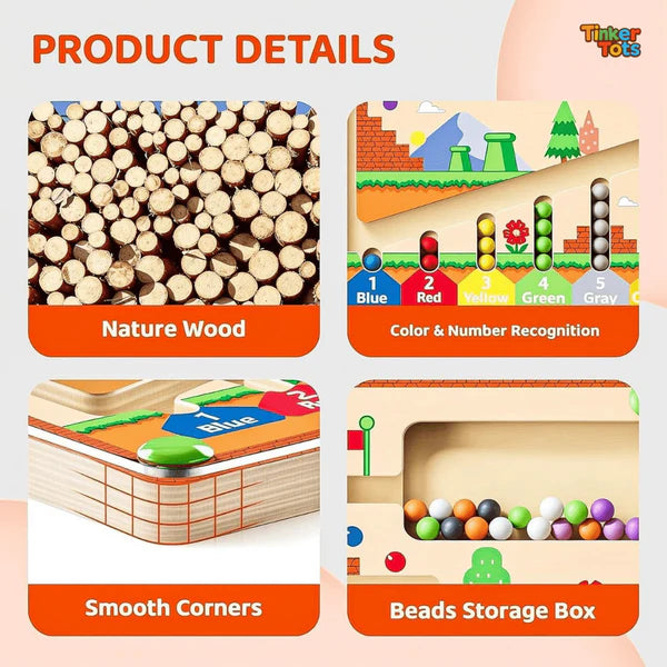 BrainyMaze – Montessori Magnetic Adventure for Kids
