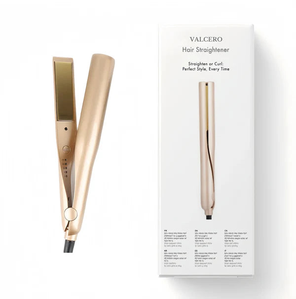 Valcero – 2 in 1 Sleek & Curl Styling Wand