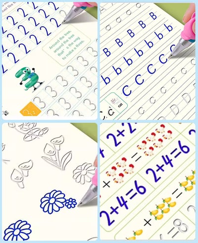 TinyWriters – Fun Reusable Tracing Book for Kids