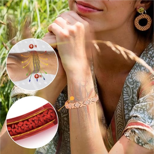 CopperClove - Four-Leaf Healing Bracelet