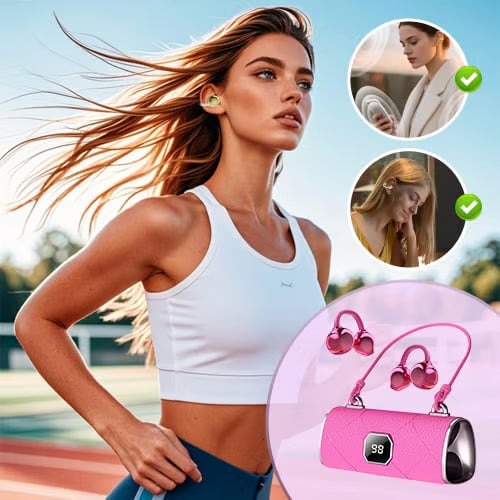 VibeClip – Wireless Clip-On Headphones
