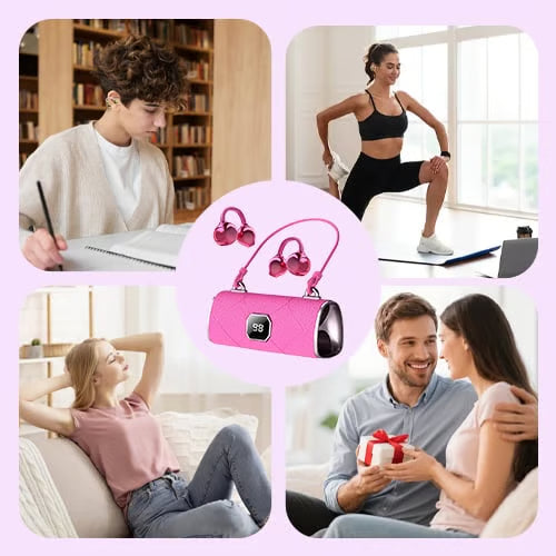 VibeClip – Wireless Clip-On Headphones