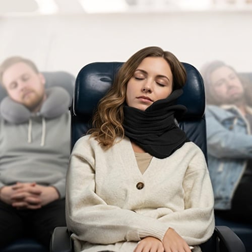 TravelCush - Neck Alignment Pillow for Flights & Cars