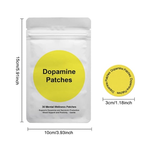 MoodLift – 30 Dopamine Mental Wellness Patches