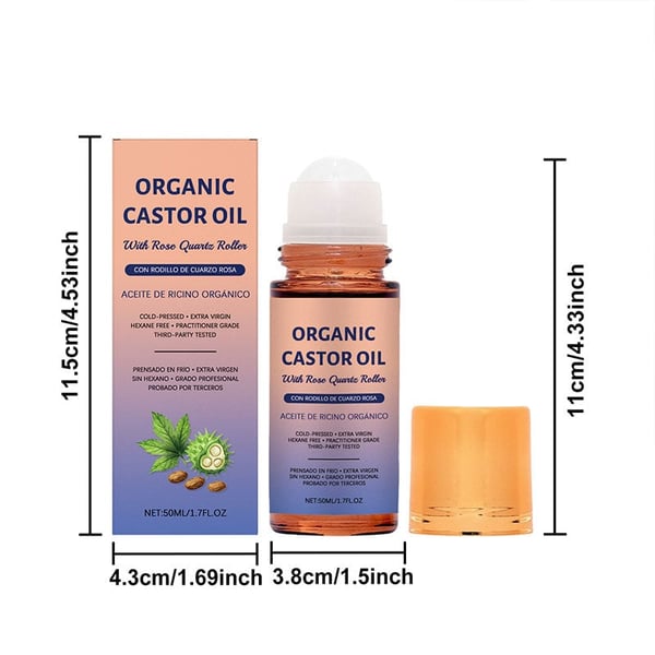HydraHeal | Castor Organic Roll-On Oil