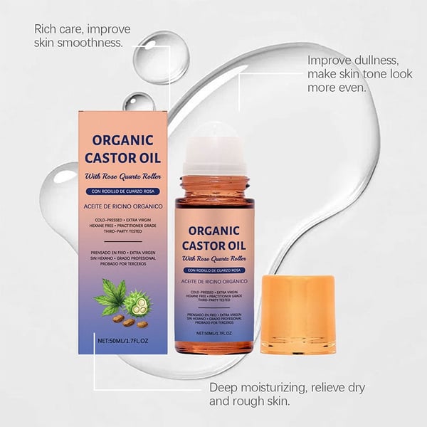 HydraHeal | Castor Organic Roll-On Oil