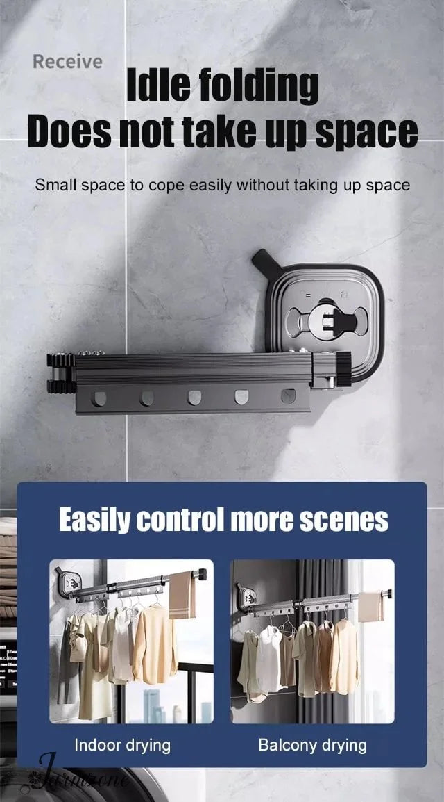 DryEase – Suction Cup Folding Wall Rack