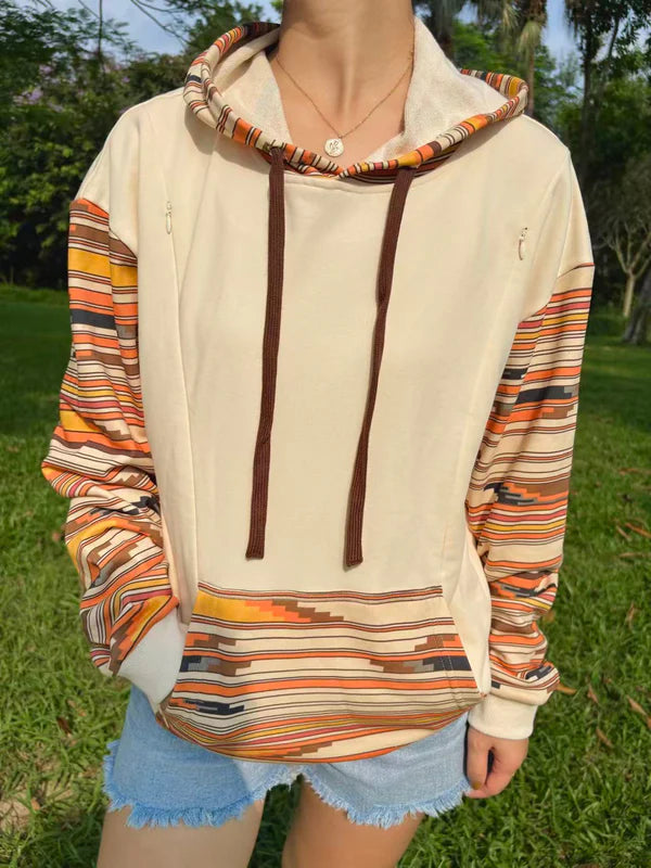 MamaRange – Western Cozy Nursing Hoodie