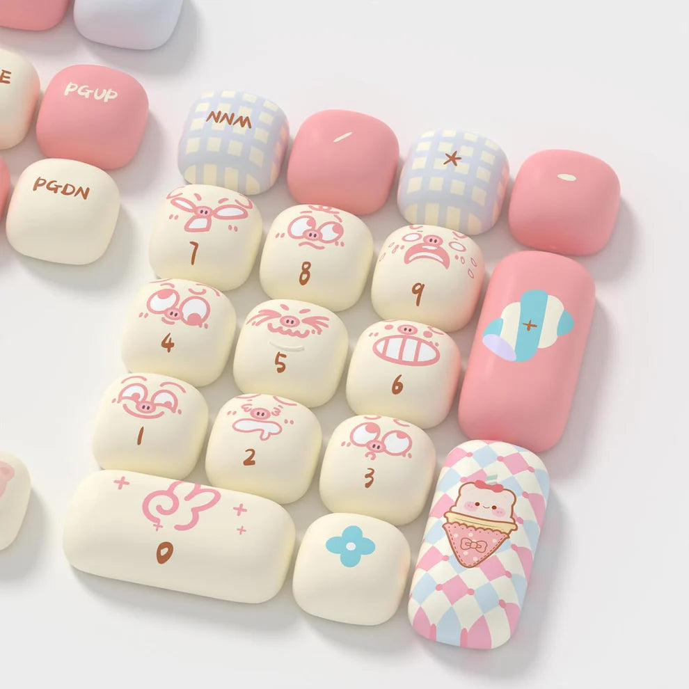 ToastiKeys – Whimsical Bread Keycaps