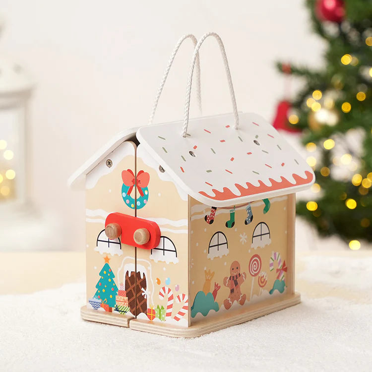 MerryHaus – Montessori Christmas Dollhouse